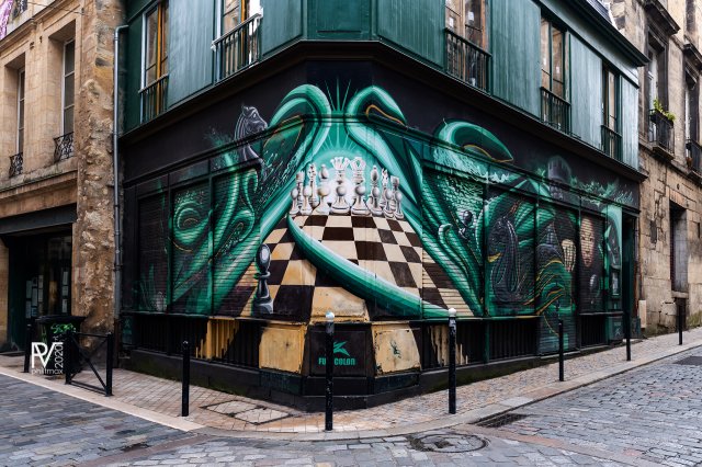 Graff : Zarbfullcolor rue Buhan Bordeaux, 2015Photo : Philippe - 2015